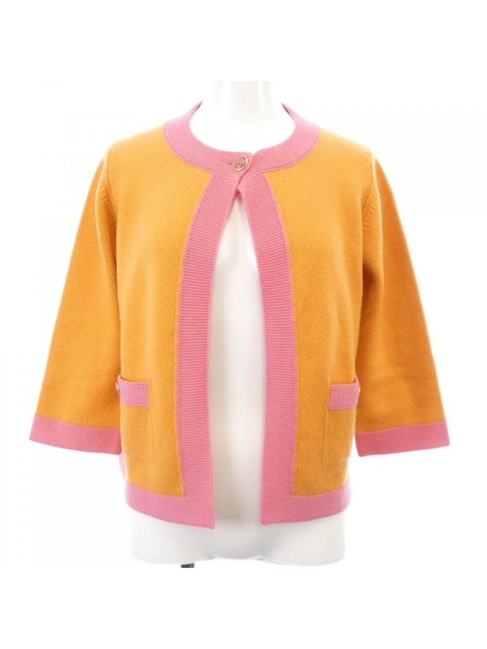 Chanel Cardigan Orange